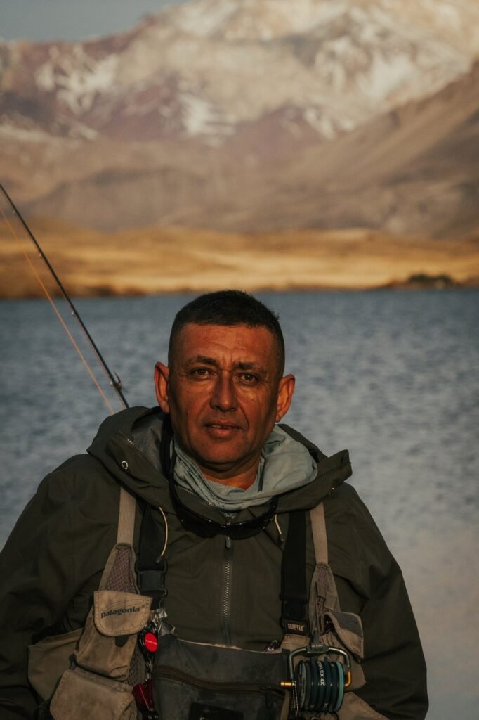 Marcelo, fly fishing guide at Patagonia Trashumante
